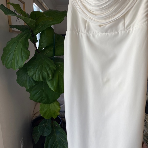 Custom Sarah Seven "Sandra" Wedding Dress Size 14/16 - Picture 7 of 9